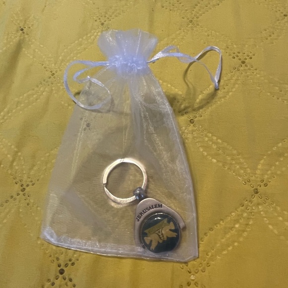 Keychain key ring Jerusalem shalom - Picture 8 of 8